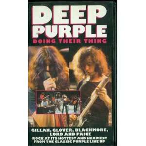 Deep Purple   Doing their thing [VHS] Deep Purple  VHS