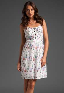 MILLY Sailboats Lily Sundress in Multi  