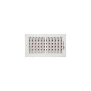 10 In. X 6 In. Steel 2 Way Sidewall/Ceiling Register 4031006CW at The 
