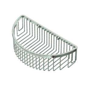 Gatco Wall Mount Half Round Basket in Satin Nickel 1574 at The Home 