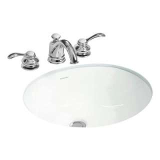   Wescott Undercounter Bathroom Sink in White 442040 0 