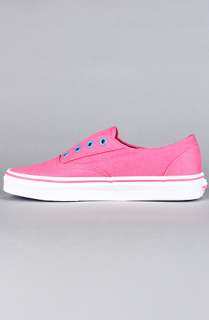 Vans Footwear The Era Laceless Sneaker in Pink  Karmaloop 