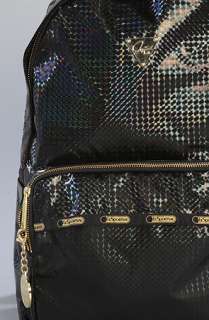 LeSportsac The Joyrich Backpack in Black Hologram  Karmaloop 