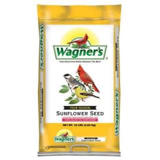 Wagners 10 lb. Four Season Sunflower Seed 25024 