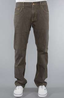 RVCA The Romero Jeans in Brown Wash  Karmaloop   Global Concrete 