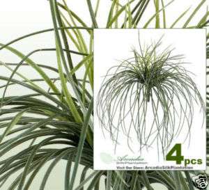 FOUR 21 Grass Bushes Artificial Silk Plants BG033  