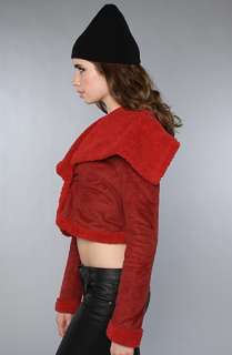 Rojas The Suede Sheepskin Montana Jacket in Red  Karmaloop 