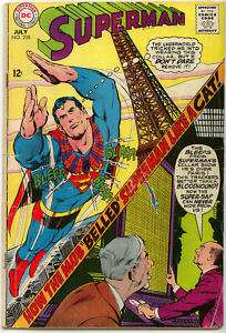 Superman #208 (1968)   How The Mob Belled Superman  