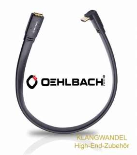 OEHLBACH Flat Bridge HDMI 1.4 Kabelbrücke Buchse Stecker / Ethernet 
