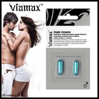 Viamax Pure Power Erektionshilfe Potenzmittel 2 Tabs  