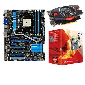 ASUS F1A75 V PRO AMD A Series Motherboard and AMD Quad Core A8 3850 2 