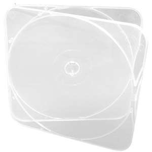    11 DURASLIM/C 500 Pack Clear CD/DVD/Blu ray Cases 
