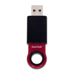 Sandisk Cruzer Slide 2GB USB Flash Drive   Readyboost Compliant, Red 