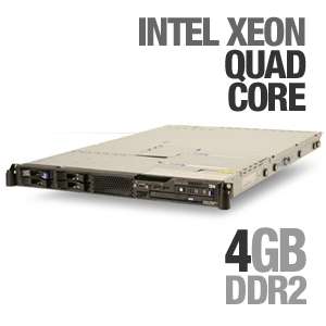IBM System x3350 Express Server 4192 E2U   Intel Xeon X3320 Quad Core 