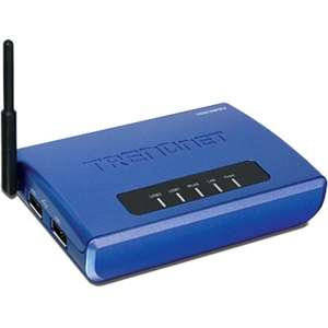 TRENDnet TEW MP2U Print Server   54Mbps, 802.11b/g, USB 2.0 at 