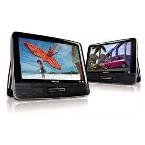 Philips PD9016 9 Dual Screen Portable DVD Player (Refurbished) at 