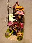 Halloween Haunted House Tealight Candle Holder (includes pack of 