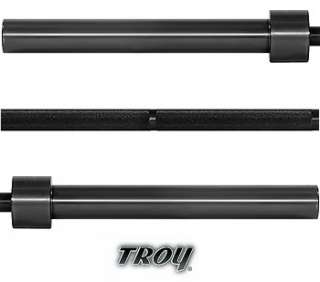 troy barbell 7 commercial black olympic power bar model aob 1500b 