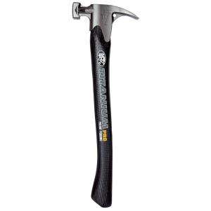 Dead On Professional 16 oz. Milled Face Titanium Framing Hammer DO Ti7 