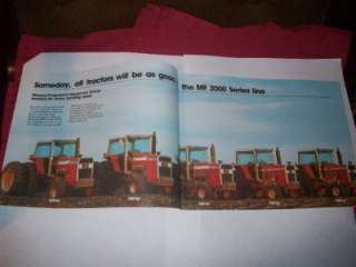 Massey Ferguson 2000 Series Tractor Brochure 2675 2745 2705 2775 2805 
