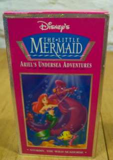 Little Mermaid Ariels Undersea Adventures VHS VIDEO 717951665034 