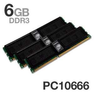 OCZ Intel Core i7 Tri Channel 6GB PC10666 DDR3 Memory   1333MHz 