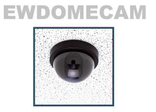 Fake/Dummy Indoor Security/Surveillance Dome Camera Red Led Light 