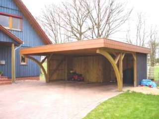 Carport 6 x 9 m in Lärchenholz zum Hammerpreis  in Niedersachsen 