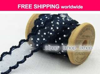 5y / SAMPLER 5/8 16mm Crochet Scallop (U PICK COLOR) Organza Ribbon 