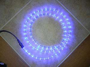 LED Rope Lights   BLUE   6.5 feet   FREE EXPEDITED SHIPPING  