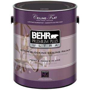   Ultra 1 Gallon Ultra Pure White Ceiling Paint 555801 