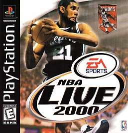 NBA Live 2000 Sony PlayStation 1, 1999  