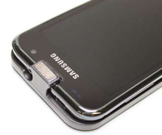 Samsung Galaxy S Plus I9001 Leder Tasche Weiß Etui Case Schutz Hülle 