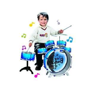 Kinder Spielzeug Jazz Drum Drumset Trommel Sticks Schlagzeug  
