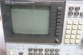 Hewlett Packard HP 3562A Signal Analyzer  