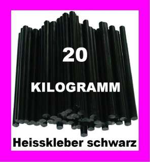 http//cgide/20kg HEISSKLEBER schwarz ca 1020 Sticks 200x11 3 mm 