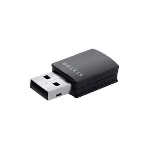 Belkin Surf N300 Micro WLAN USB Adapter NextNet 2.0 (bis zu 300 Mbit/s 