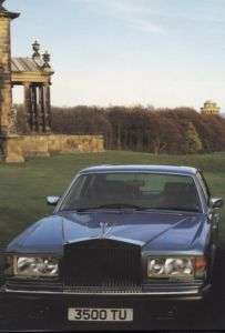 1981 1982 Rolls Royce silver Spirit Sales Brochure Book  