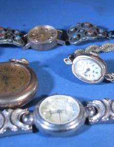 Hamilton Waltham Ladies Quartz & Jeweled Watch Lot G  
