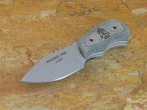 Tops Neck Knife Prairie Fox PF001 Sheath   Carabiner  