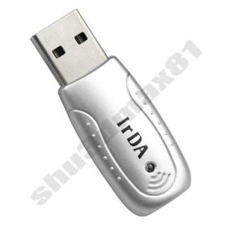   to IrDA Infrared IR Wireless Date Transfer Dongle Adapter to PC  