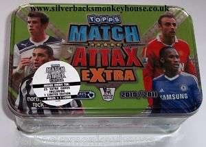 MATCH ATTAX EXTRA 2010 11 Tin + Giggs Limited Edition  