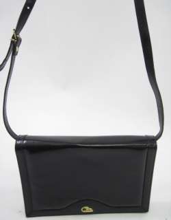 CRISTIAN Black Leather Shoulder Handbag Medium  