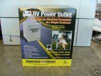 RV Power Outlet 30 AMP, 120 Volt, Electrical Receptacle  