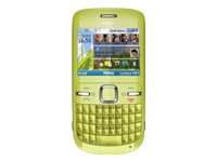 Nokia C3 00 Lime Green Ohne Simlock Smartphone 6438158246041  