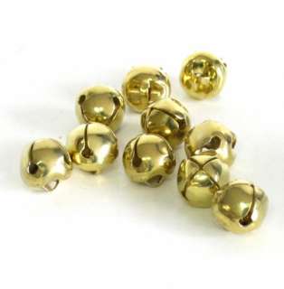 25 Schellen, Glöckchen Kreuzrolle vermessingt D20mm  