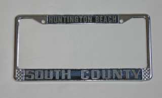 South County VW Huntington Beach, CA License Plate Frame 1956 
