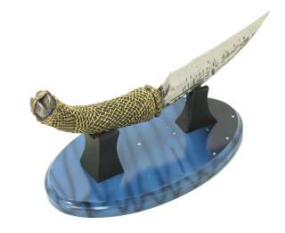 10.5 Avatar Movie Hunting Knife Collectible Dagger with Stand  