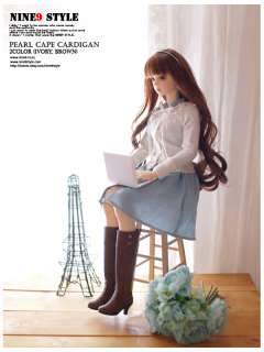 Pearl cape cardigan (2color) BJD outfit SD16,SD13,msd  