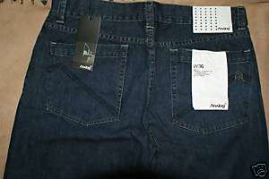 NWT*ANALOG ANDERS JEANS*CARBON COLOR*SIZE 30W x 31L*  